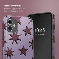 Selencia Coque arrière Vivid Apple iPhone 11 - Stars Plum Lilac