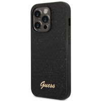 Guess Coque Glitter Flakes Apple iPhone 14 Pro - Noir