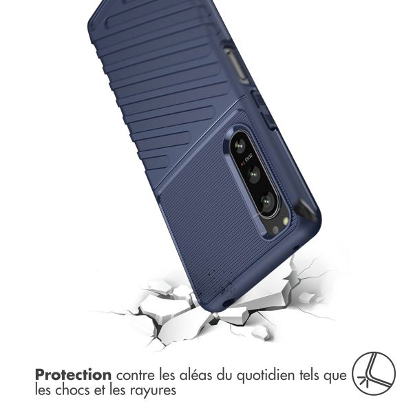 imoshion Coque arrière Thunder Sony Xperia 5 IV - Bleu