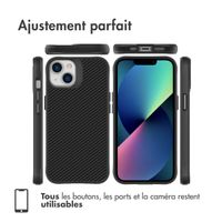 imoshion Coque Rugged Hybrid Carbon Apple iPhone 13 - Noir