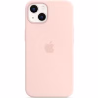 Apple Coque en silicone MagSafe Apple iPhone 13 - Chalk Pink