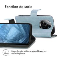 imoshion Étui de télephone portefeuille Xiaomi Redmi Note 14 Pro (4G) - Bleu clair