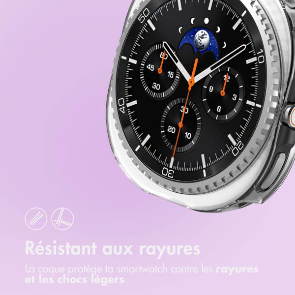 imoshion Coque rigide Bumper Samsung Galaxy Watch 8 Classic (46 mm) - Transparent