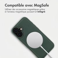 Accezz Coque arrière Edge avec MagSafe Apple iPhone 16 - Vert