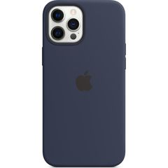 Apple Coque en silicone MagSafe Apple iPhone 12 Pro Max - Deep Navy