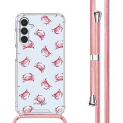 imoshion Coque Design avec cordon Samsung Galaxy A15 (5G/4G) - Crab Watercolor
