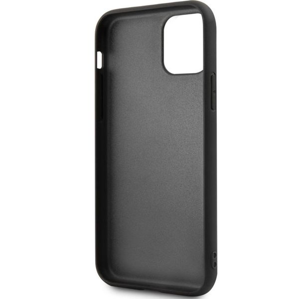 BMW Coque en cuir iPhone 11 Pro Max - Noir