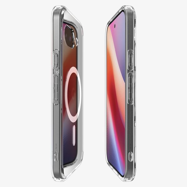 Spigen Coque Ultra Hybrid MagSafe Google Pixel 9A - Clear / White