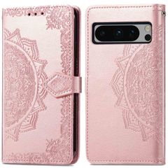 imoshion Etui de télephone Mandala Google Pixel 8 Pro - Rose Doré