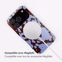 Selencia Coque arrière Vivid avec MagSafe Apple iPhone 17 Pro - Moo'd Lavender Glow