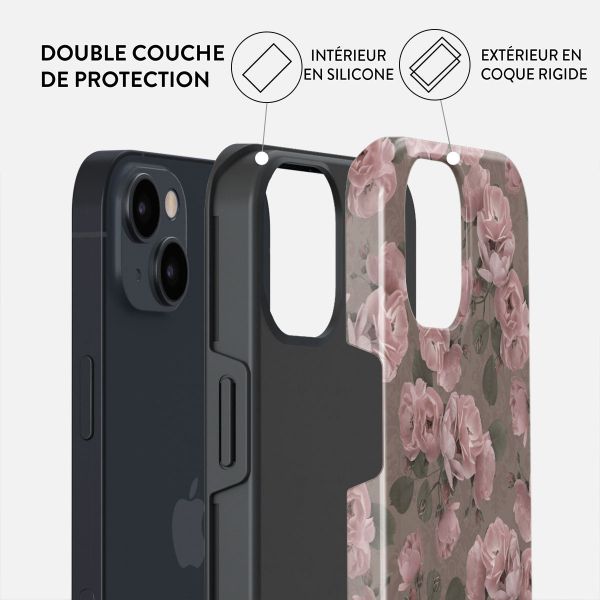 Burga Coque arrière Tough iPhone 14 - Vintage Glamour