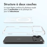Accezz Coque arrière Xtreme Impact avec MagSafe Apple iPhone 17 Pro Max - Transparent