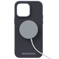 Njorð Collections Coque en cuir véritable MagSafe iPhone 14 Pro Max - Black