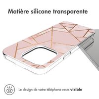 imoshion Coque Design iPhone 14 Pro Max - Pink Graphic