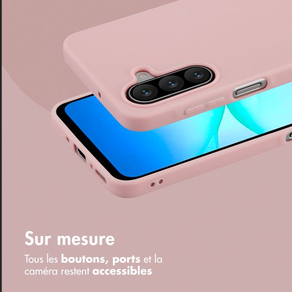 imoshion Coque Couleur Samsung Galaxy A17 - Dusty Pink