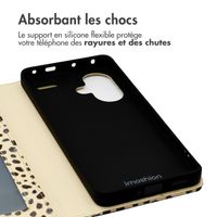 imoshion Étui de téléphone portefeuille Design Xiaomi Redmi Note 13 Pro Plus (5G) - Black And White Dots