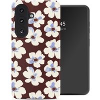 Selencia Coque arrière Vivid avec MagSafe Samsung Galaxy S26 - Choco Flower Pop
