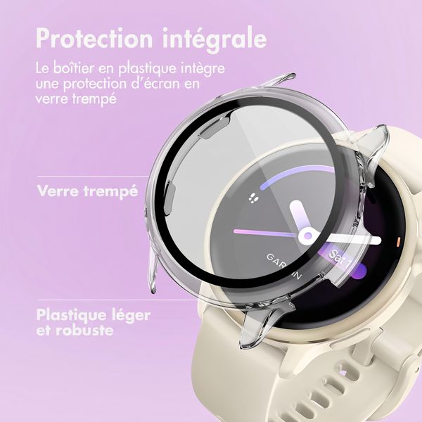 imoshion Coque rigide à couverture complète Garmin Vivoactive 6 - Transparent