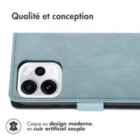 imoshion Étui de télephone portefeuille Oppo Reno 15F - Bleu clair