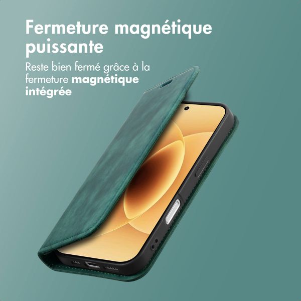 imoshion Étui de téléphone portefeuille Slim Xiaomi 17 - Vert