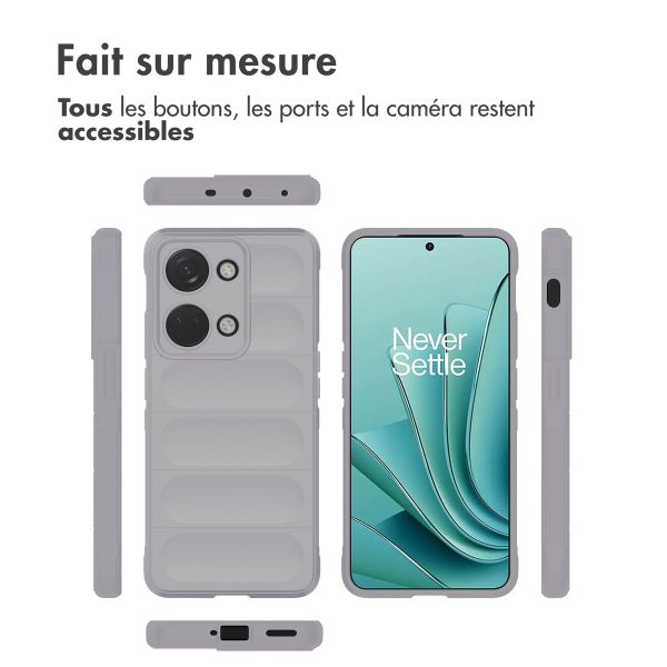 imoshion Coque arrière EasyGrip OnePlus Nord 3 - Gris