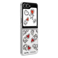 Samsung Coque FlipSuit originale Galaxy Z Flip 6 - Keith Haring - Blanc