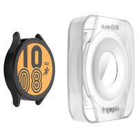 Spigen Protection d'écran EZ FIT Glas.tR avec applicateur Samsung Galaxy Watch 4 / 5 - 44 mm - Transparent