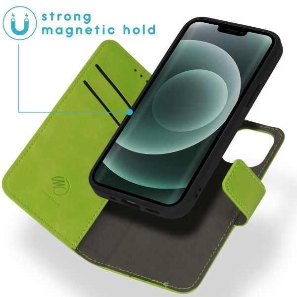 imoshion Etui de téléphone de type portefeuille 2-en-1 iPhone 13 Mini - Vert