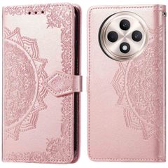 imoshion Etui de télephone Mandala Oppo Reno 12F 5G - Rose Doré