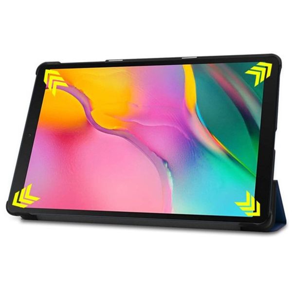 imoshion Coque tablette Trifold Galaxy Tab A 10.1 (2019) - Bleu