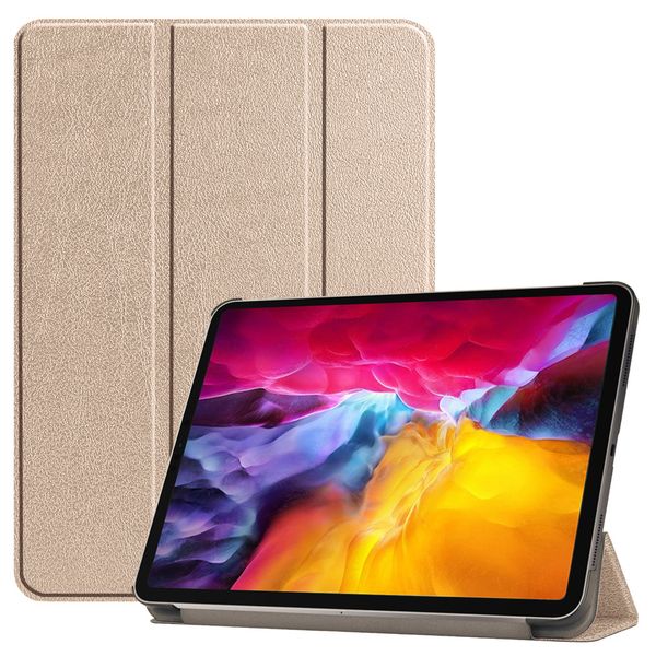 imoshion Coque tablette Trifold iPad Pro 11 (2018/2020/2021/2022) - Dorée