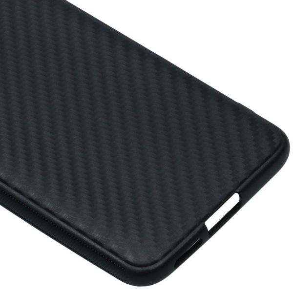 Coque silicone Carbon Xiaomi Poco F2 Pro - Noir