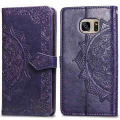 imoshion Etui de télephone Mandala Samsung Galaxy S7 - Violet