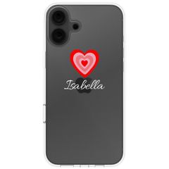 Coque avec votre propre photo et/ou texte Apple iPhone 16 - Hartje