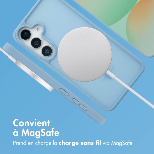 imoshion Coque Color Guard avec MagSafe Samsung Galaxy S25 Plus - Bleu clair