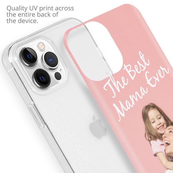 Concevez votre propre coque en gel Apple iPhone 13 Pro - Transparent