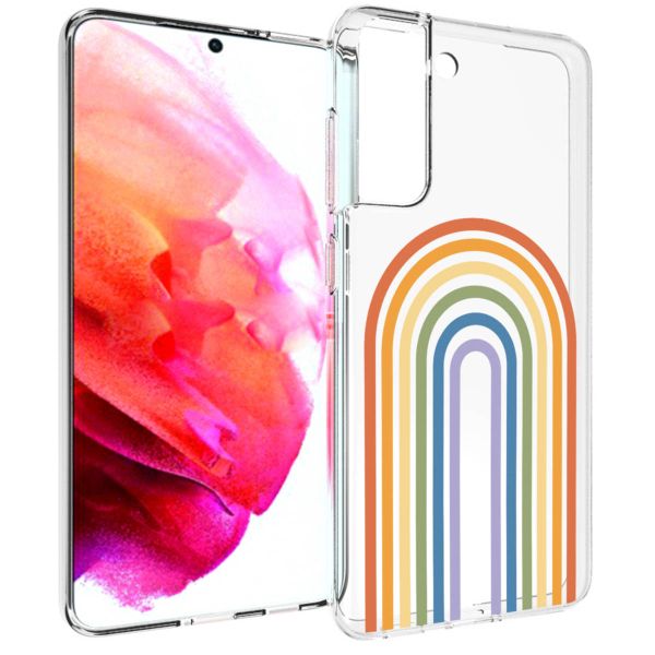 imoshion Coque Design Samsung Galaxy S21 FE - Rainbow