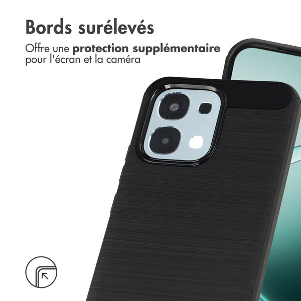 imoshion Coque Brushed Oppo A6 Pro (5G) - Noir