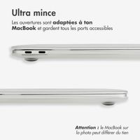 imoshion Coque Laptop Apple MacBook Air 15 pouces (2023 / 2024 M3 chip / 2025 M4 chip) - Transparent