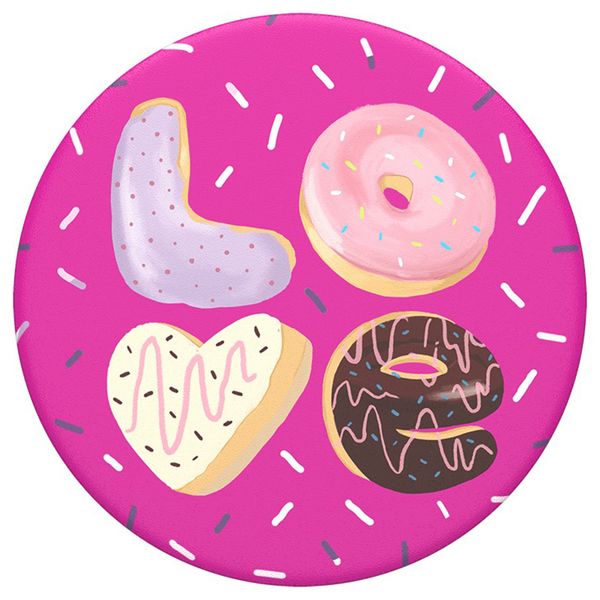 PopSockets PopGrip - Amovible - Love Donut