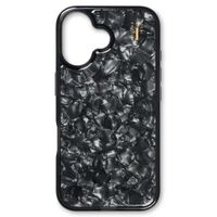 iDeal of Sweden Coque Pearlized Apple iPhone 16 - Noir