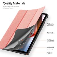 Dux Ducis Coque tablette Domo Xiaomi Redmi Pad - Rose