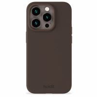 Holdit Coque Silicone Apple iPhone 15 Pro Max - Chocolate