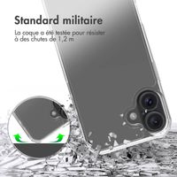 Accezz Coque Xtreme Impact Apple iPhone 16 Plus - Transparent