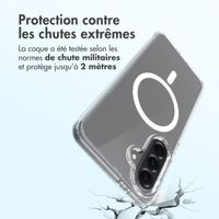 Accezz Coque arrière Xtreme Impact avec MagSafe Samsung Galaxy A56 - Transparent