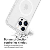 imoshion Coque Pailletée avec MagSafe Apple iPhone 15 Pro - Paillettes Transparent