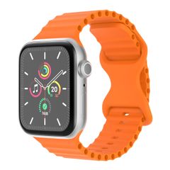 imoshion Bracelet Athletic en silicone Apple Watch Series 1 t/m 9 / SE (38/40/41 mm) | Series 10 / 11 (42 mm) - Orange