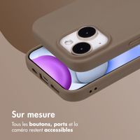 imoshion Coque Couleur Apple iPhone 15 - Marron