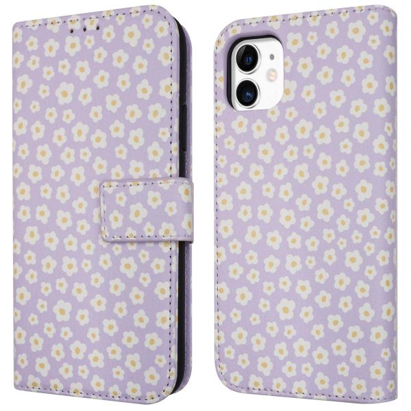 imoshion ﻿Étui de téléphone portefeuille Design iPhone 11 - White Daisy