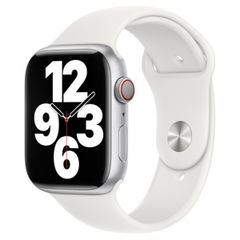 Apple Bracelet Sport Apple Watch Series 1 t/m 11 / SE / Ultra (44/45/46/49 mm) - White
